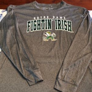 Notre Dame Fightin Irish Athletic Shirt Authentic